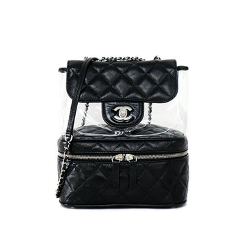 Chanel Aquarium Calfleathr Black Shoulder bag 32885