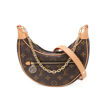 Louis Vuitton Monogram Canvas Brown Shoulder Bag 40517