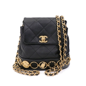 Chanel Icon Charm Calf Black Backpack 43205