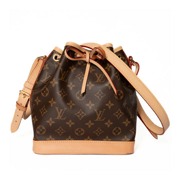Louis Vuitton Monogram Petit Noe Brown Shoulder Bag 43543