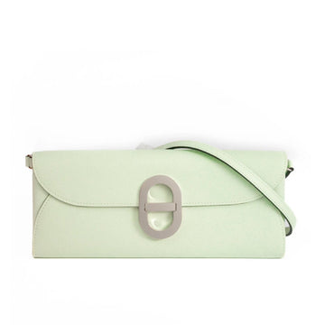 Hermes Maillon To Go Epsom Vert Fizz Chaine d'Ancre B Wallet 44159