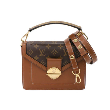 Louis Vuitton Monogram Sac Bifus Brown Leather Shoulder Bag 50427