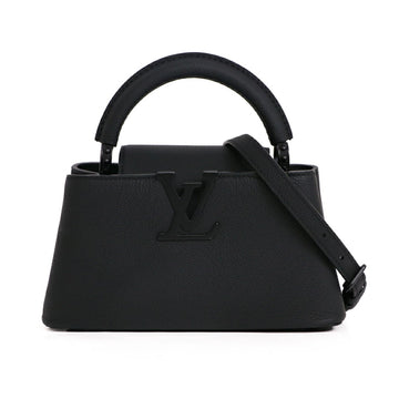 Louis Vuitton Mini Capsine Taurillon Black Shoulder Hand Bag 52098