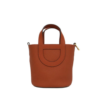 Hermes In The Loop 18 Taurillon Clemence Cuivre W Hand Bag 52741
