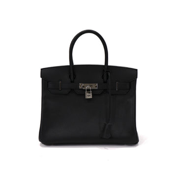 Hermes Birkin 30 Epsom Black □K Hand Bag 53007