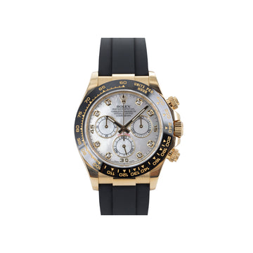Rolex Cosmograph Daytona 8P Diamond Yellow Gold 116518LN Watch 53281