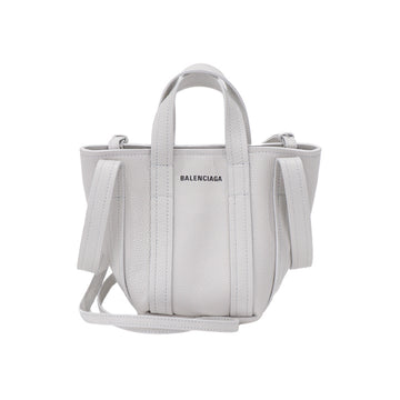 Balenciaga Everyday Leather Gray Tote Shoulder Bag 54420
