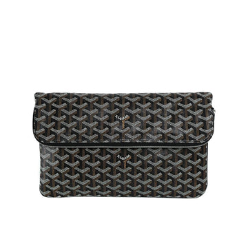Goyard Sunmarie MM Noir Black Clutch Hand Bag 5s048