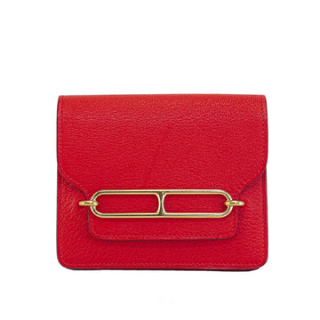 Hermes Roulis Slim Chevre Classic Wallet 5s244