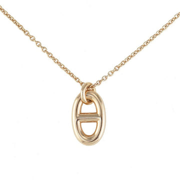 Hermes Farandole PM K18 Pink Gold Necklace 5s440
