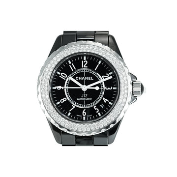 Chanel J12 38mm Genuine Diamond Ceramic Automatic Watch