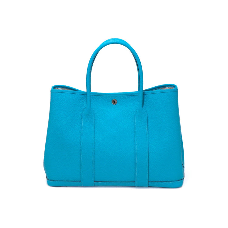 Hermes Garden Party PM Negonda Blue Du Nord D Hand Bag J2402