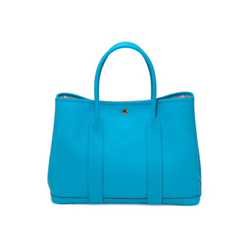 Hermes Garden Party PM Negonda Blue Du Nord D Hand Bag J2402