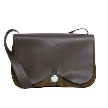 Hermes Sac Colorado GM Brown Messenger □I Shoulder Bag 42622