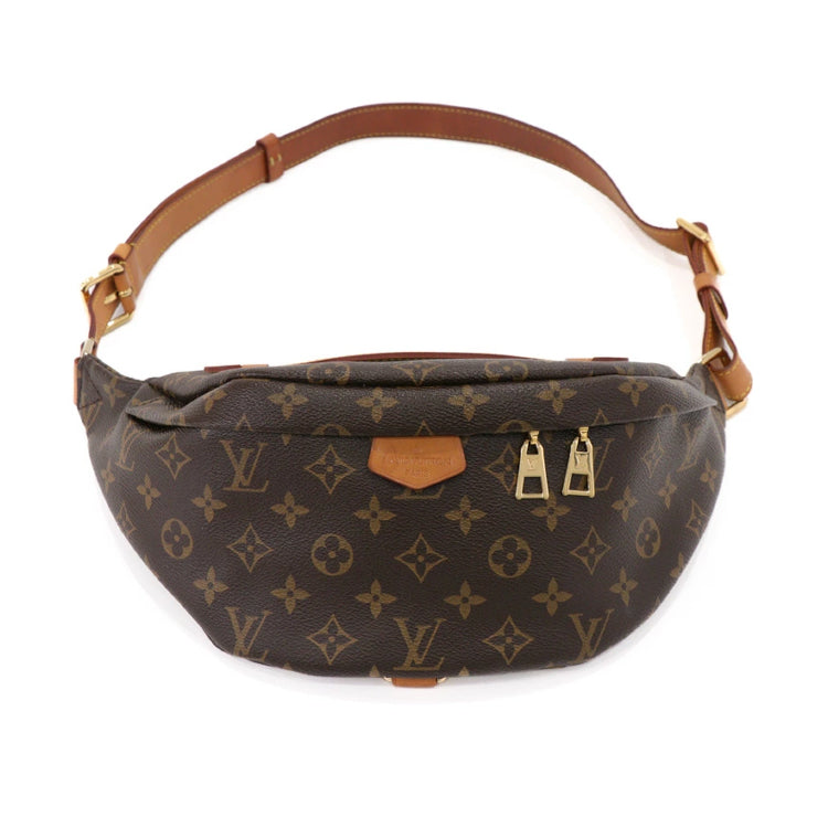 Louis Vuitton Unisex Monogram Brown Waist Bag 43255