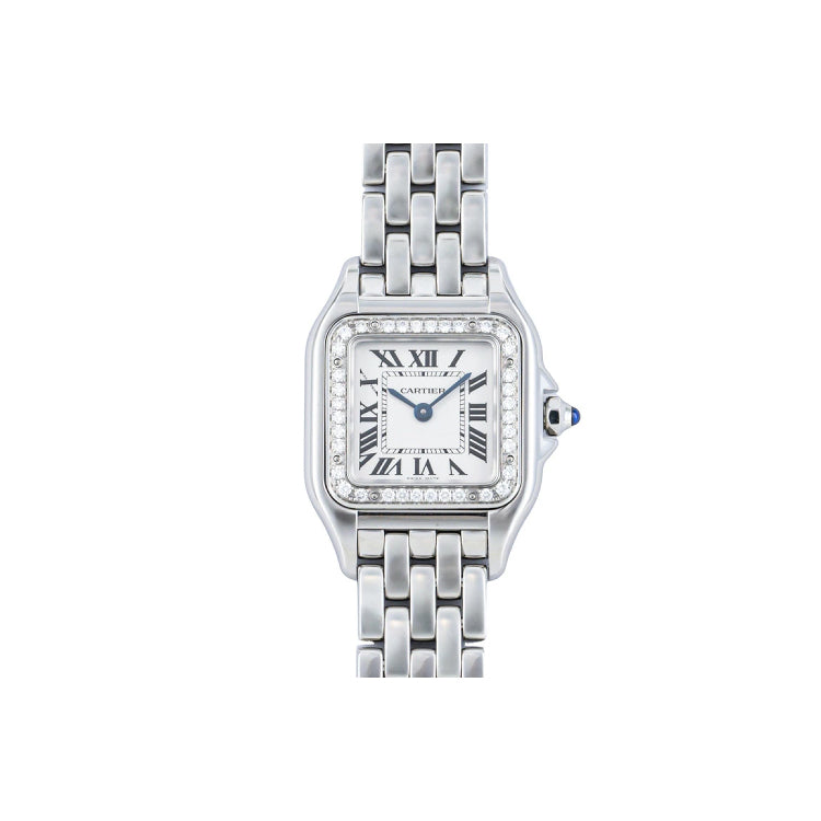 Cartier Panthere De Cartier Diamond Stainless Steel Quartz Watch