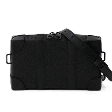 Louis Vuitton Soft Trunk Monogram Taurillon Black M80224 Shoulder Bag 50804