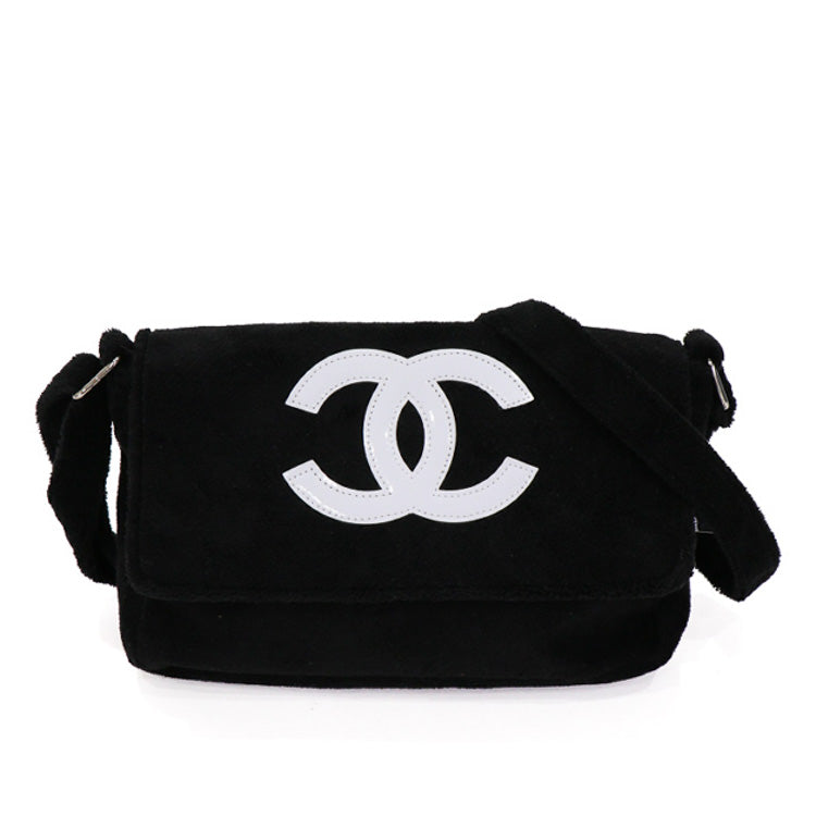 Chanel CC VIP Precision Black White Tote Shoulder Bag 51515