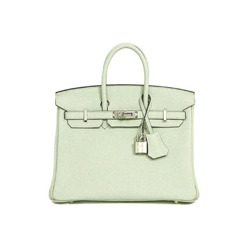 Hermes Birkin 25 Togo Gris Neve B Hand Bag 51648