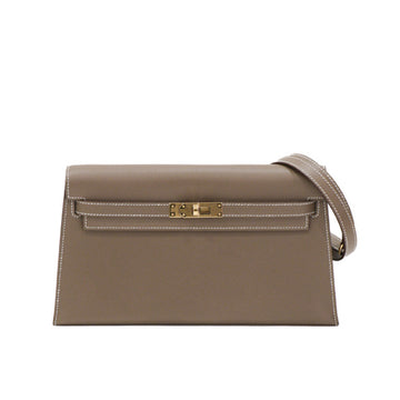 Hermes Kelly Elan Veau Madame Etoupe W Shoulder Bag 51867