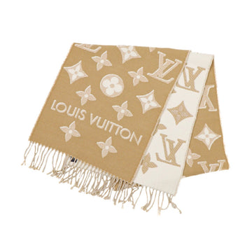 Louis Vuitton Wool Beige Muffler 52216