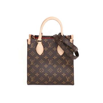 Louis Vuitton Sac Pla BB Monogram Canvas Brown Shoulder Bag 52221