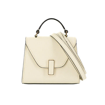 Valextra Mini Iside Calf Leather White Hand Bag 52243