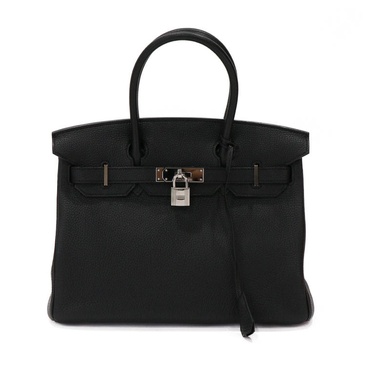 Hermes Birkin 30 Togo Black □N Hand Bag 52802