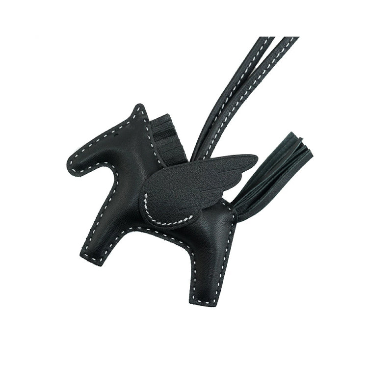 Hermes Rodeo Pegasus PM Swift Black W Bag charm 53157