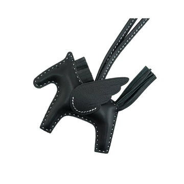Hermes Rodeo Pegasus PM Swift Black W Bag charm 53157