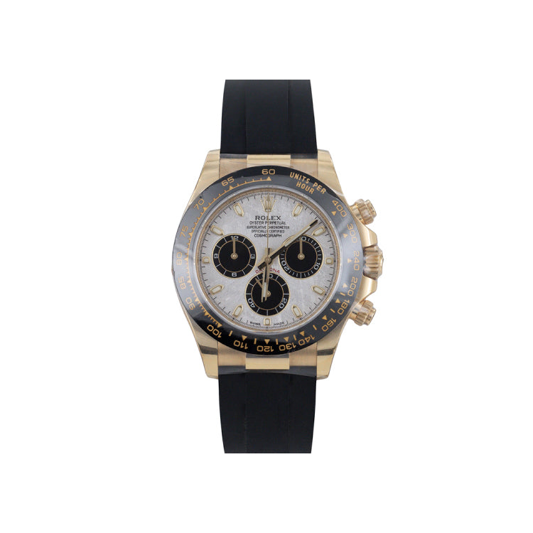 Rolex Daytona Cosmograph 40mm MeteoRite 116518LN Gold Watch 53284