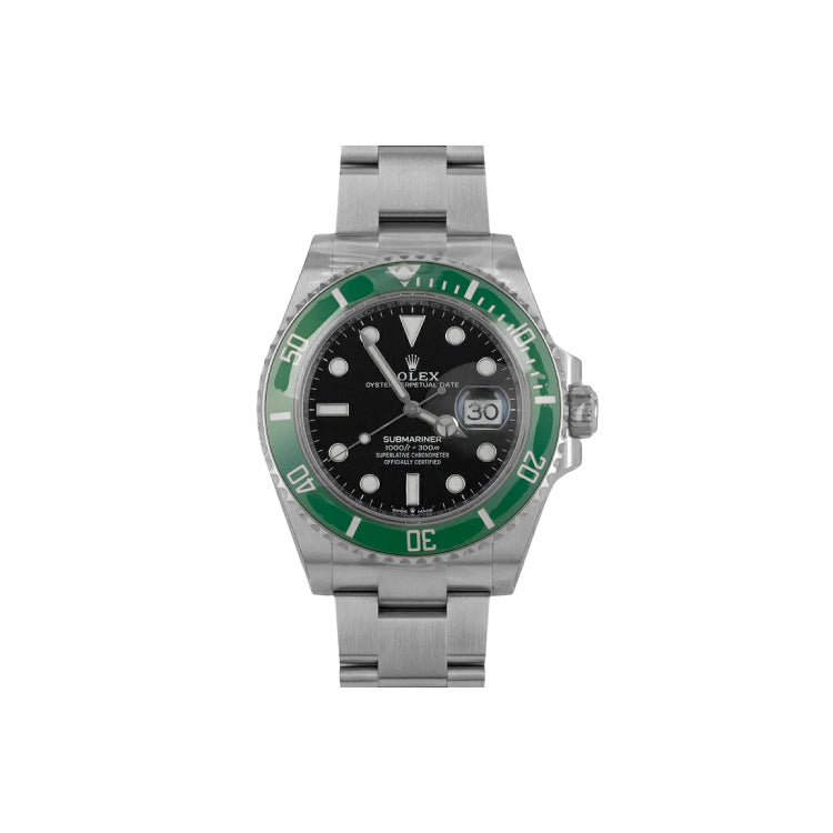 Rolex Submariner Date 126610LV Ceramic Green 41mm Watch 53320