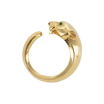 Cartier Panthere Onyx 18K Yellow Gold #51 Ring