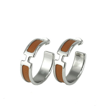 Hermes Olamp Hoop Gold Color Earrings 53829