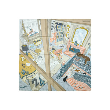 Hermes Carré 90 Silk Scarf 54338