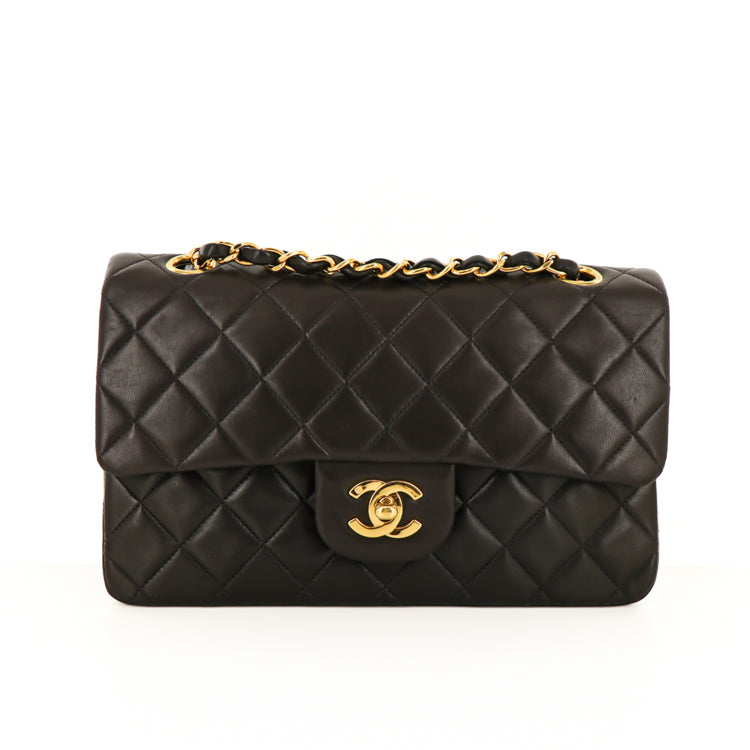 Chanel Matelasse Classic Flap 23 Lambskin Black Chain Shoulder Bag