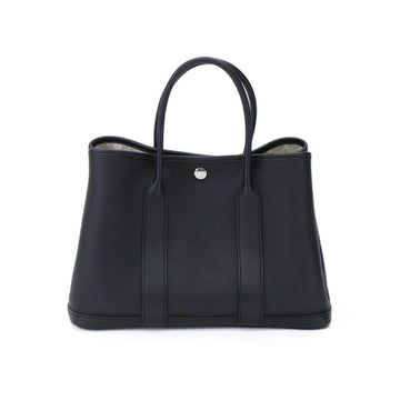 Hermes Garden Party 30 TPM Negonda Black Y Hand Bag Jsw23